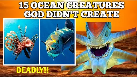 15 MOST DANGEROUS Ocean Creatures In The World 2024