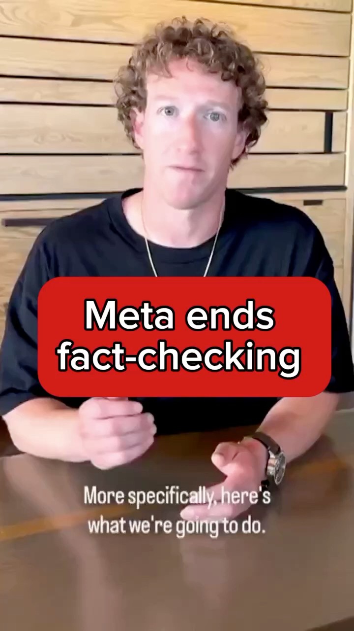 Meta ends fact-checking
