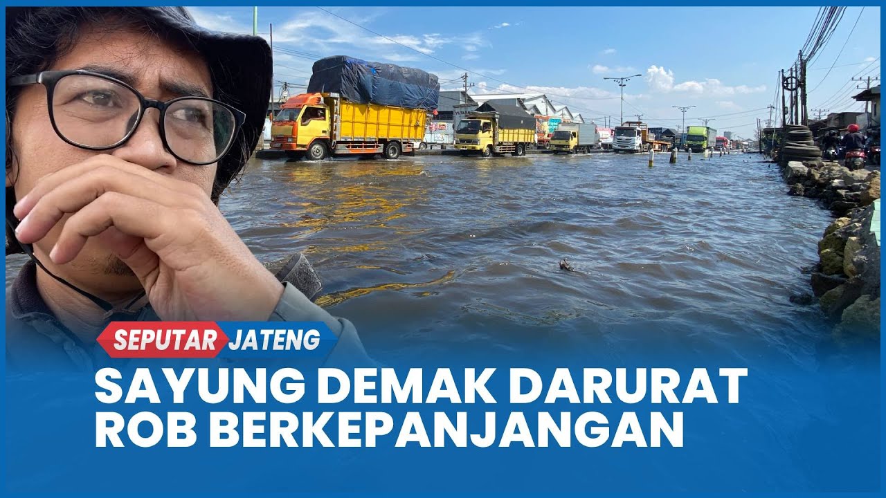 VLOG Banjir Rob Pantura Sayung Demak Tak Kunjung Surut, Ribuan Ikan Mati Warga Menjerit | INIBUDI