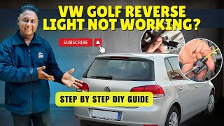 VW Golf Reverse Light Not Working? Reverse Light Switch Replacement - Reverse Light
