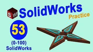 تمرین 53 سالیدورک solidworks exercises 53