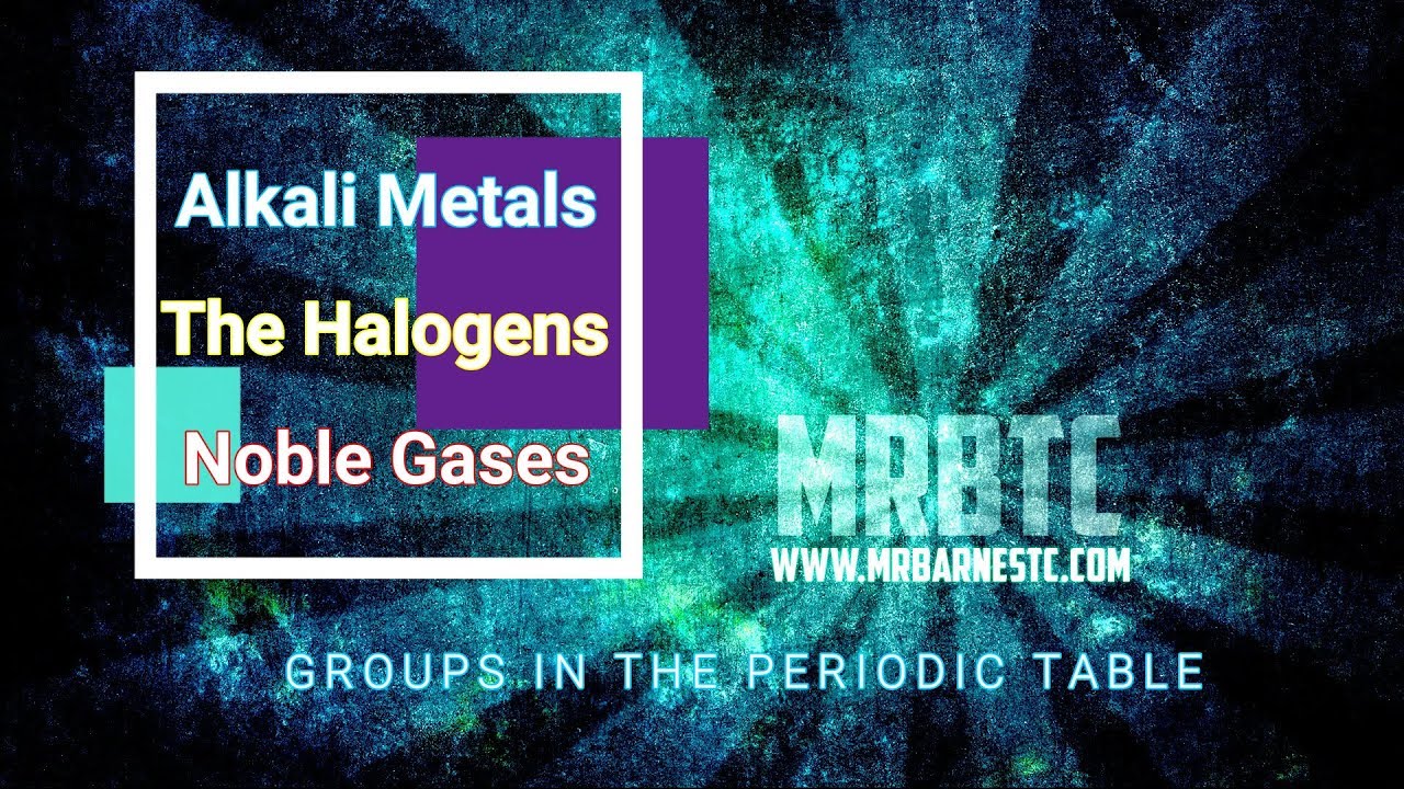 GCSE Chemistry 1-9: The Groups in the Periodic Table - YouTube
