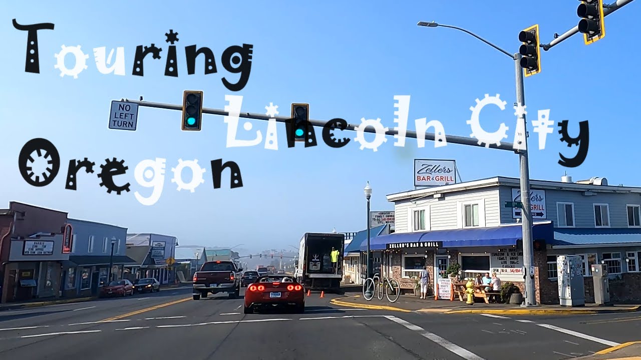 Touring Lincoln City Oregon Drive Through Town Central Oregon Coast
