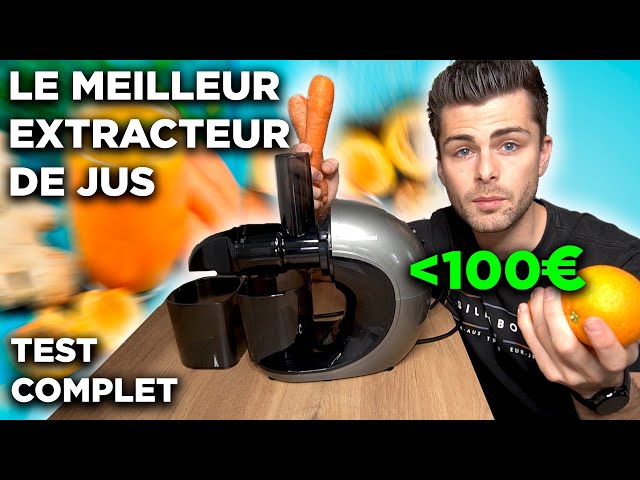 Découvrez cet extracteur de jus à moins de 100€ chez  !