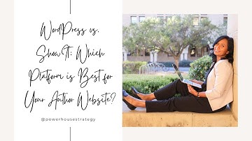 WordPress vs. ShowIt: Which Platform is Best for Your Author Website?