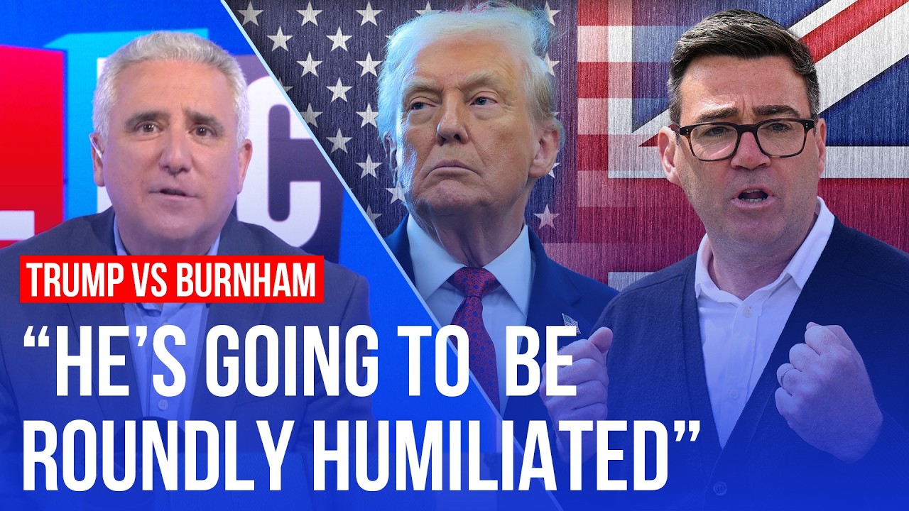 Trump vs Burnham: Is another Oval Office bust-up on the cards?
