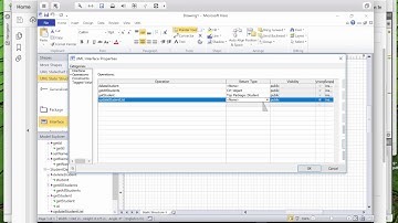 How to create Class Diagram using Microsoft Visio