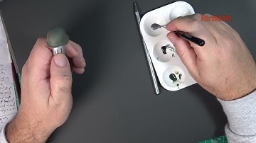 Painting a German Helmet Tutorial Part 2