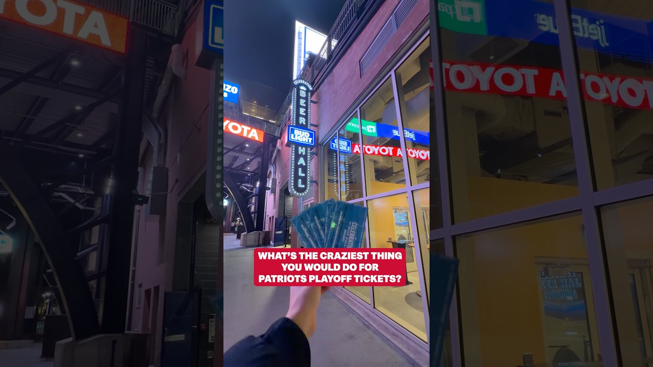 Game tickets AND Bud Light Celebration Beer Hall passes is the perfect Wild Card Weekend surprise 🍻