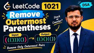 LeetCode 1021: Remove Outermost Parentheses | Easy Java Solution | DSA