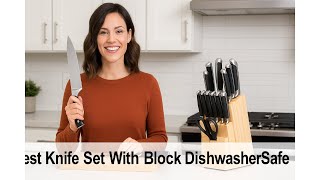 🔪 Best Knife Set With Block Dishwasher Safe | Astercook 15 Piece Knife Set with Sharpener Block 🔪