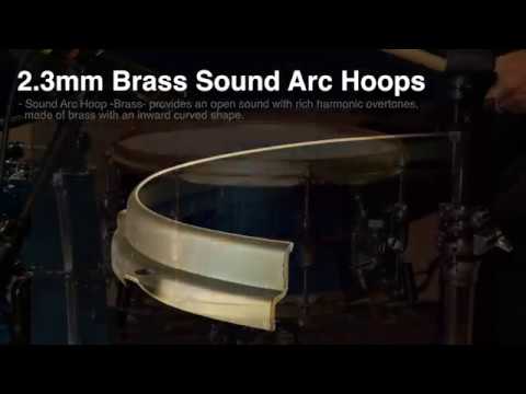 TAMA 2.3mm Brass Sound Arc Hoop.