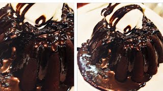مولتن كيك chocolate lava cake بااسهل طريقة ومكونات وسر انهيار بركان الشيكولاته