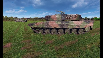 German Tanks Closeup Overview in WARNO