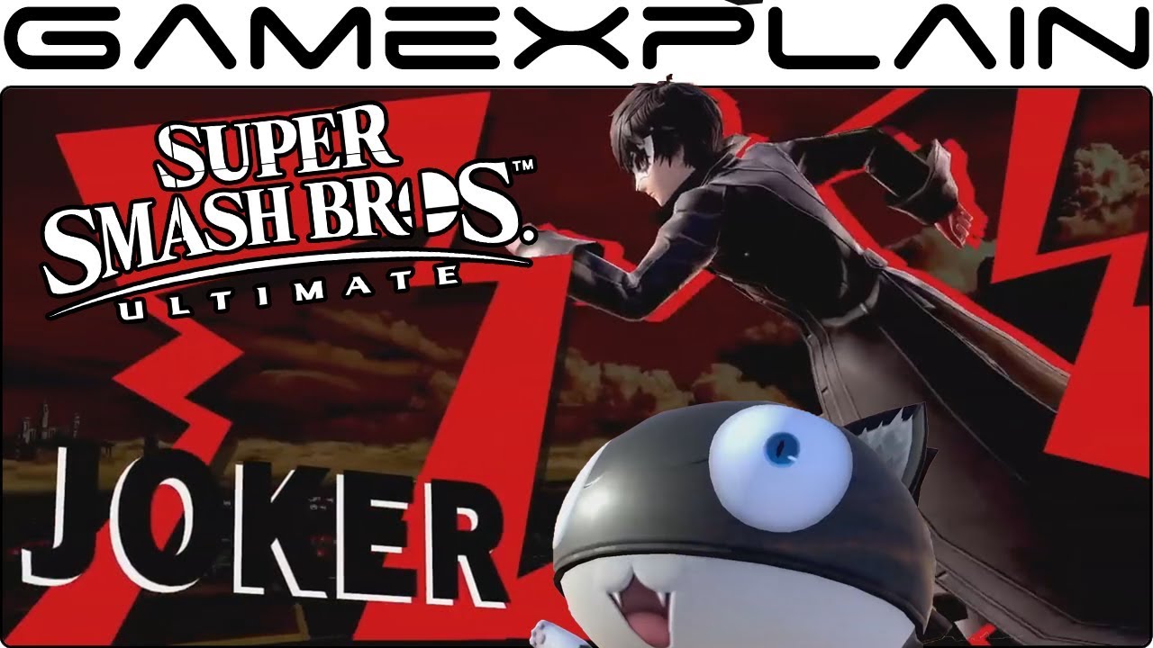 Super Smash Bros. Ultimate' Adds Joker From 'Persona 5' As DLC