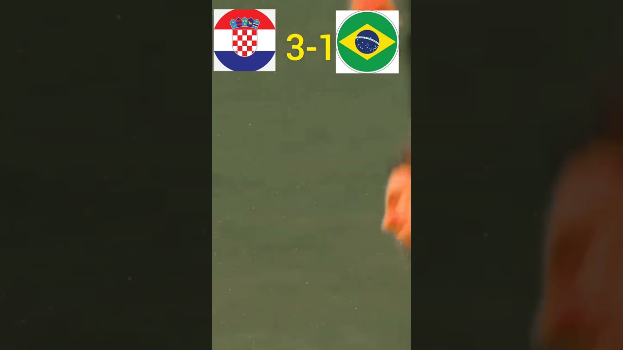 Brazil Vs Croatia 3-2 2022 FIFA World Cup Highlights 