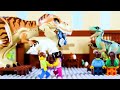 LEGO Dinosaurs, Police Cars, Robberies! STOP MOTION LEGO Animation Kids | Billy Bricks Compilations