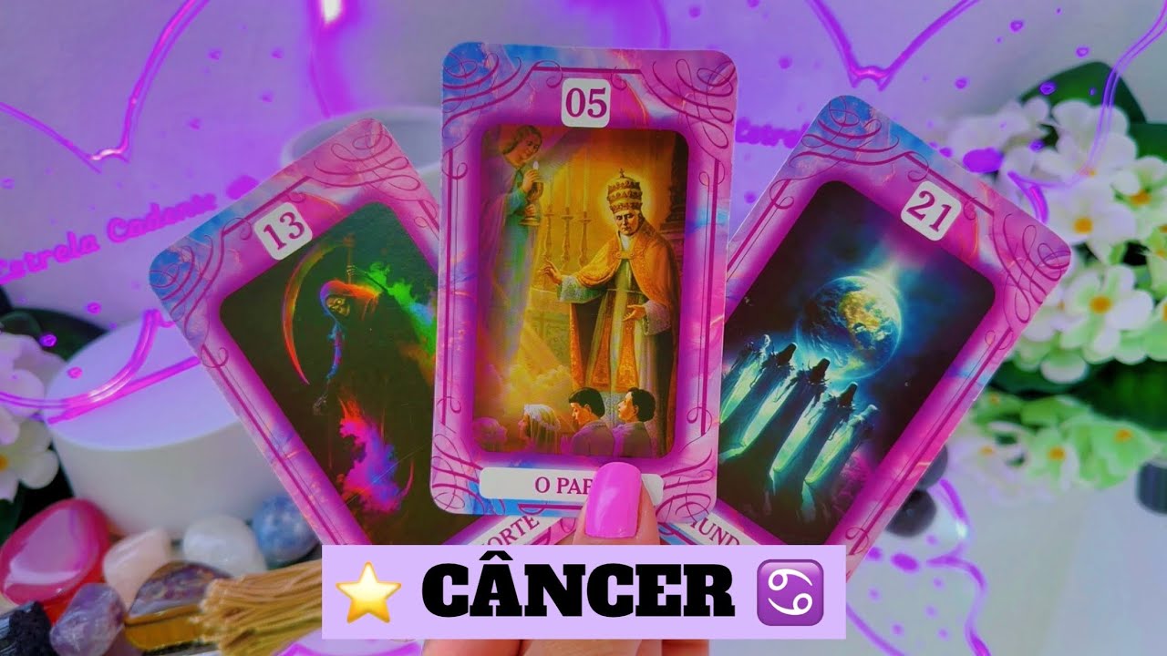 ⭐️CÂNCER♋️ VOCÊ TERÁ A MAIOR SURPRESA DA TUA VIDA! UMA BENÇÃO CHEGA PARA VOCÊ!