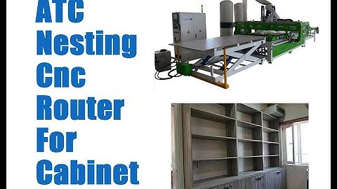 Jinan Forsun Nesting CNC Router with Auto loading and unloading function for furniture making