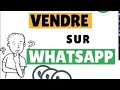 Formation j1 comment vendre des millions sur wasaptp 