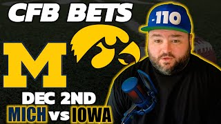 Michigan vs Iowa College Football Picks Predictions | Big Ten Championship | Kyle Kirms