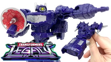 Transformers LEGACY Core Class SHOCKWAVE Review