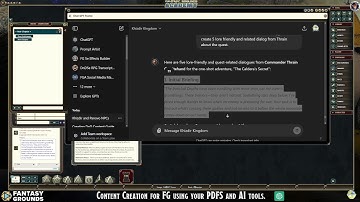 PDF & AI Custom Content Creation | DnD5e Rule Set | FG v4.5.10