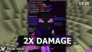 HOW TO DOUBLE DAMAGE AFTER THE NERF | #20 (Hypixel Skyblock Iron Man)