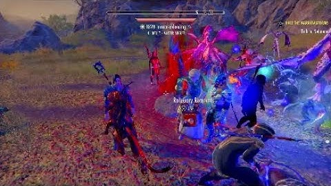 Elder Scrolls Online - Harrowstorm Enemies Not Loading