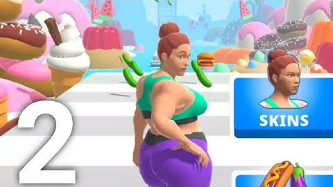 Fat 2 Fit! Gameplay Walkthrough PART 2 // Fat 2 Fit Level 21 - 30 Gameplay