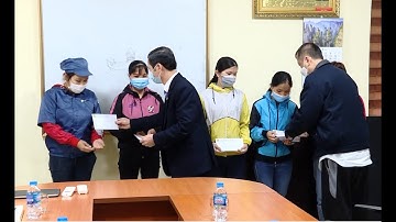 Công đoàn các Khu công nghiệp thăm, Tặng quà Tết