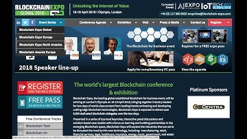 Blockchain Expo Global 2018  (London)