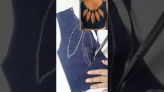 Latest Model Neck Design Blouses #shorts #ytshorts #fashion