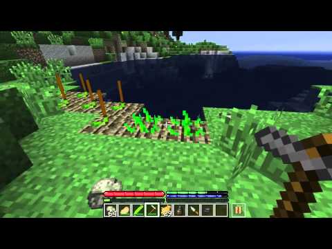 Minecraft TerraFirmaCraft #3: Farming | Gold Panning | Metallurgy