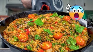Quinoa Fried Rice | This Quinoa Recipe is Tastier and Healthier Than Your Favorite Restaurant's! image