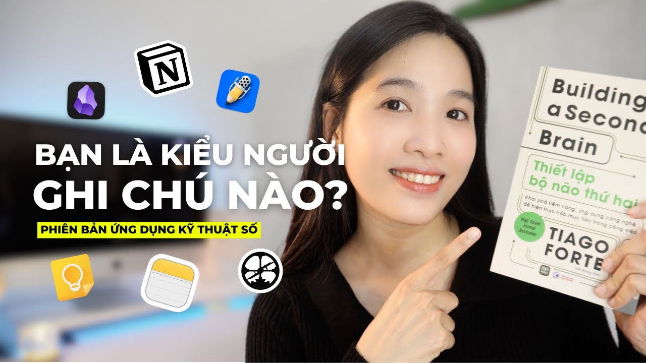 Outline Video 4 kiểu người ghi chú khi xây dựng bộ não thứ 2