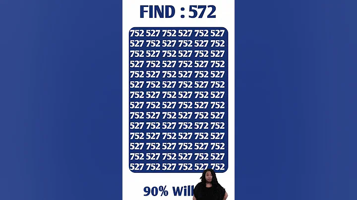 Can You Find the Hidden Number in 5 Seconds? Optical Illusion Challenge #Shorts