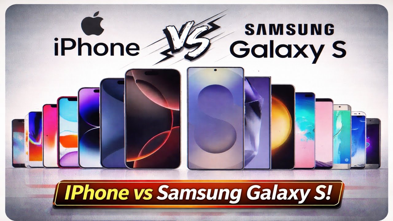 Apple iPhone Vs Samsung galaxy S Evolution 