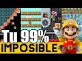 Uno de los Niveles Más Complicados de mis Subs !! - 99% Imposible de Suscriptores #13 | Mario Maker