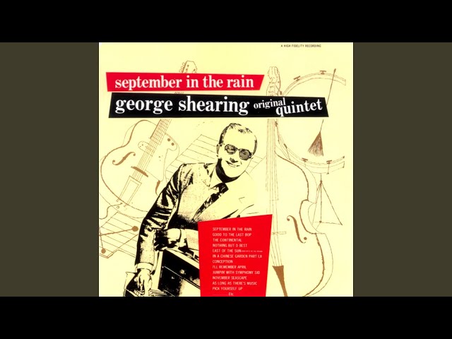 George Shearing - When Your Lover Has Gone