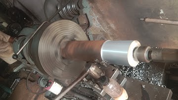 Shaft turning operation in lathe machine #lathemachine #metallathe #machine #machineshop
