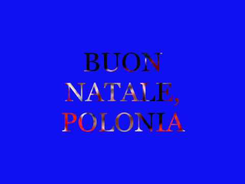 Buon Natale In Polacco.Buon Natale Polonia Wmv Youtube