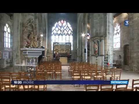 Ergué-Gabéric: restauration du retable de la chapelle de Kerdévot.