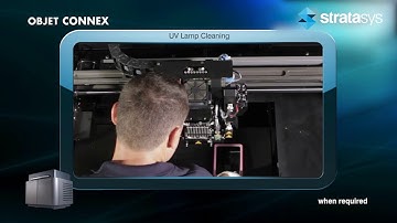 Stratasys Academy | Connex Series: Cleaning the UV Lamp