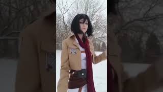 Mikasa Ackerman Cosplay Tİktok