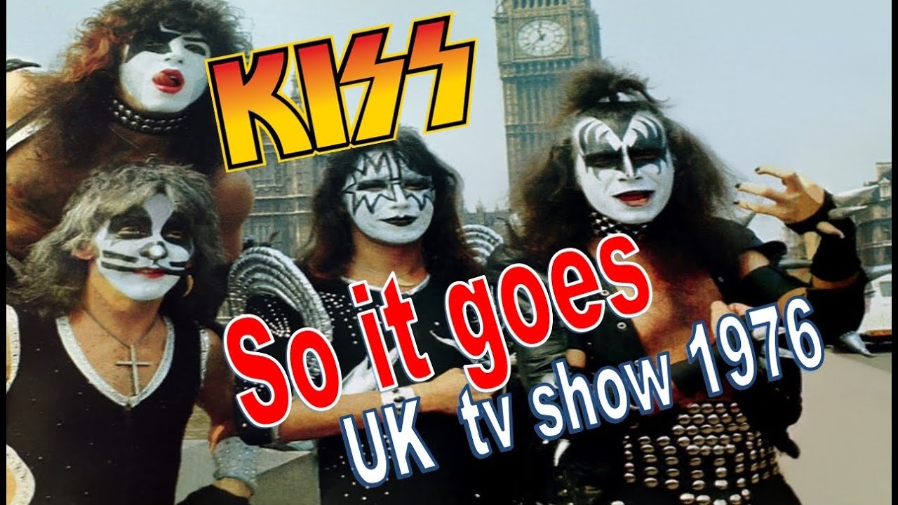 KISS on UK tv show 'So it goes' -1976 - YouTube