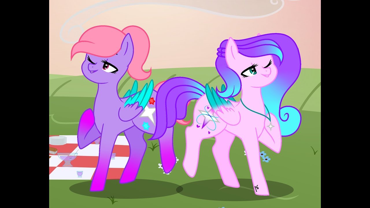 MLP SpeedPaint-My new OC and my old OC - YouTube