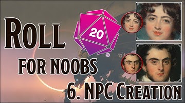 Roll20 for Noobs - No. 6 - NPC Creation and Adding Character Token Art