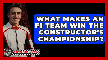 What Makes An F1 Team Win The Constructor