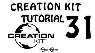 Creation Kit Tutorial №31 - Object Palette Editing
